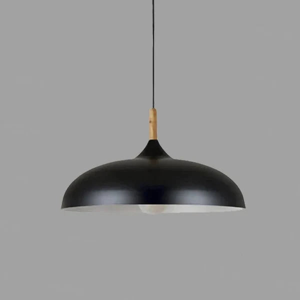 RobleLuz - Lámpara de Techo de Madera Natural Escandinava